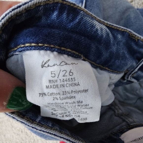 KanCan HIGH RISE WIDE LEG FLARE JEANS - Picture 8 of 8